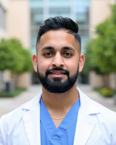 Portrait of Dr. Kush Patel.